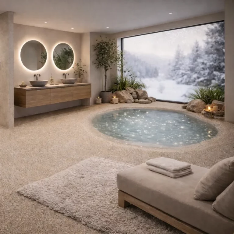Eleganter Spa Pool im Wohnbereich – BEACHPOOL.DESIGN GmbH